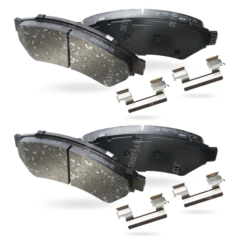 Front & Rear Brake Pads Rotors for 2005-2009 Buick Allure gallery