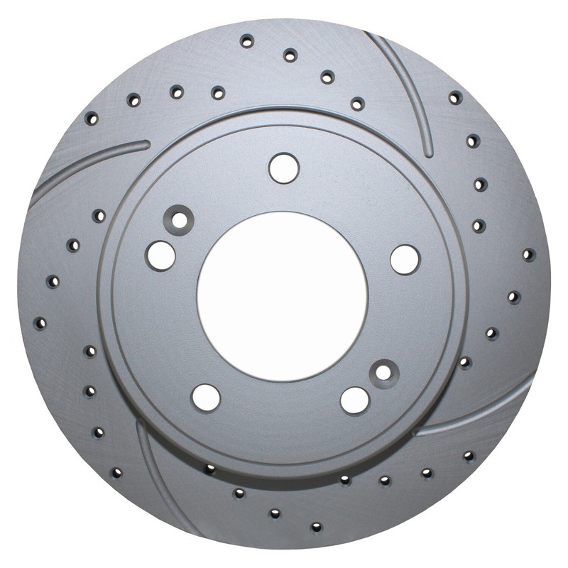 Bison Performance Rear Drilled Coat 262mm Brake Disc for Elantra Kona Forte Soul