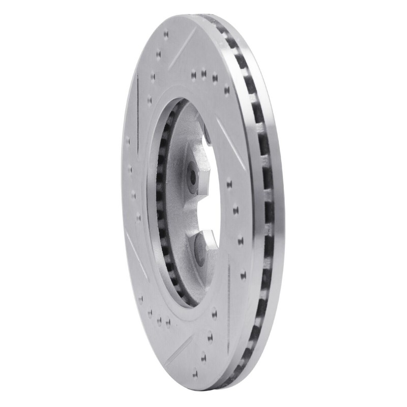 For Nissan Pickup 95-97 Brake Rotor eLINE Drilled & Slotted 1-Piece Front gallery