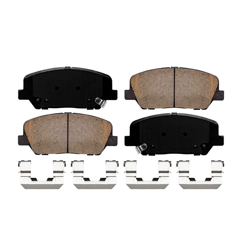 Front Brake Rotor + Ceramic Brake Pad for 2013-16 Hyundai Veloster Turbo Brakes gallery
