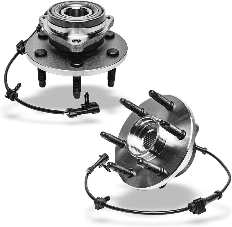 305mm Front Drilled Brake Rotor Wheel Hub Bearing for Chevy Yukon 1500 Tahoe 4WD gallery