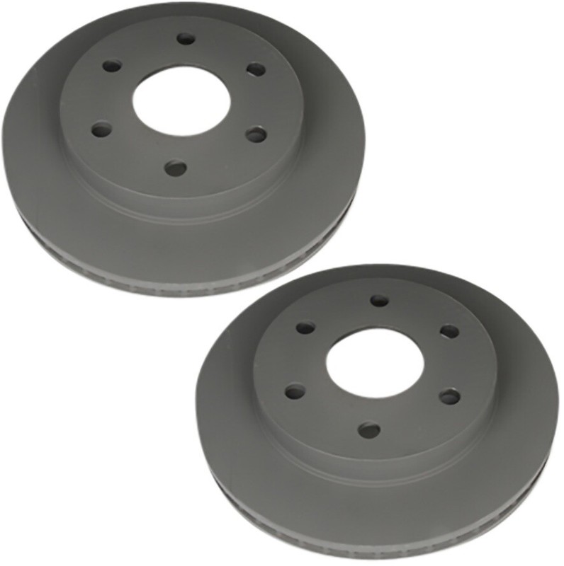 Set 2 Front Brake Rotors ACDelco For Chevy GMC Cadillac 7,200lb Hydraulic Brakes