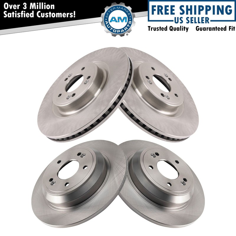 Brake Rotors Set Fits 2018-2020 Genesis G80