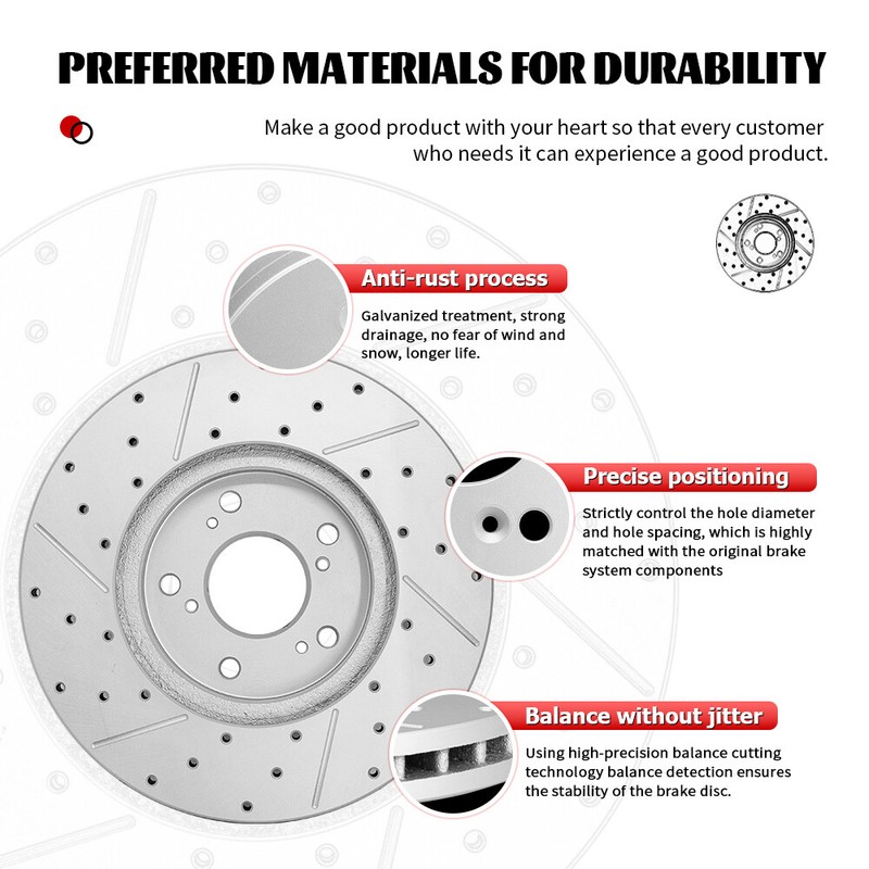 Front Rear Disc Rotors Ceramic Brake Pads for 10 - 15 Chevrolet Camaro LS LT gallery