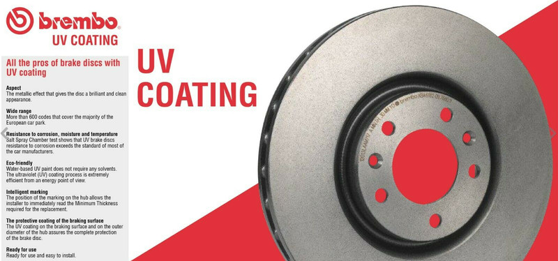OEM ASTON MARTIN V8 Vantage DB9 brake rotor FRONT Disc Brembo 4G43-28-10265 gallery