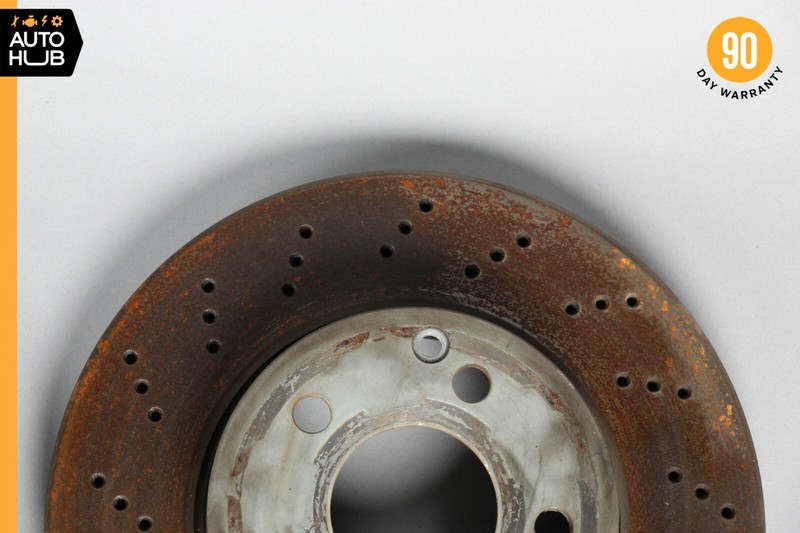08-14 Mercedes W204 C250 C300 Front Brake Rotors Disc Left and Right Set OEM gallery
