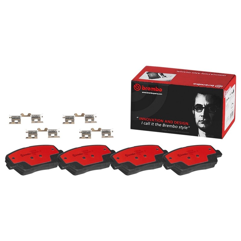 OEM Front & Rear Ceramic Brake Pads Kit For 2010-2016 Hyundai Genesis Coupe