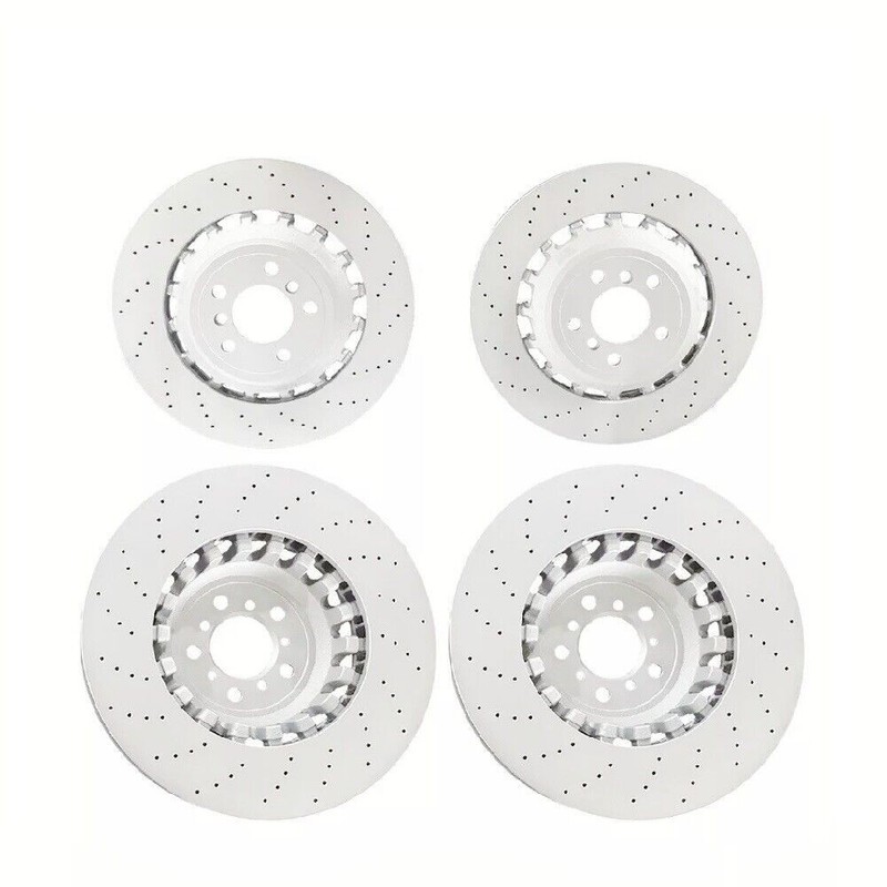 New For BMW F06 F10 F12 M5 M6 Front & Rear Vented & Drilled Disc Brake Rotors gallery
