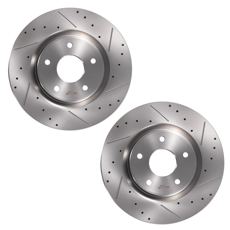 Front Brake Rotors & Pads Set for Chrysler Pacifica 2017-2021/Voyager 2020-2021 gallery