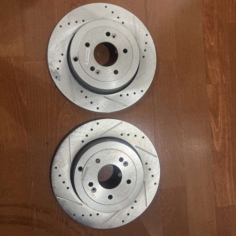 JBR1530XPR Powerstop Brake Discs 2-Wheel Set Rear for Hyundai Genesis Coupe