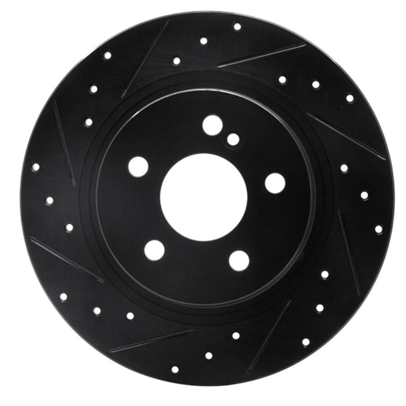 For Mercedes-Benz C250 2010 11 12 13 14 2015 Brake Rotor Set Drilled And Slotted gallery