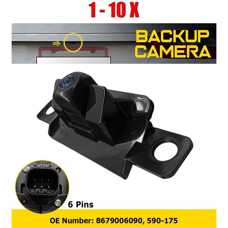 1-10PCS For 2018-2023 Toyota Camry Rear View Back Up Parking Reverse Camera IP69
