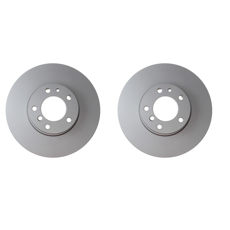 Hella Pair Set of Front 324mm Disc Brake Rotors For E39 540i E38 740i E31 850i