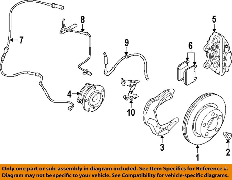 BMW OEM 12-26 M2 Front Suspension Brake Components-Rotor Bolt 34111123072