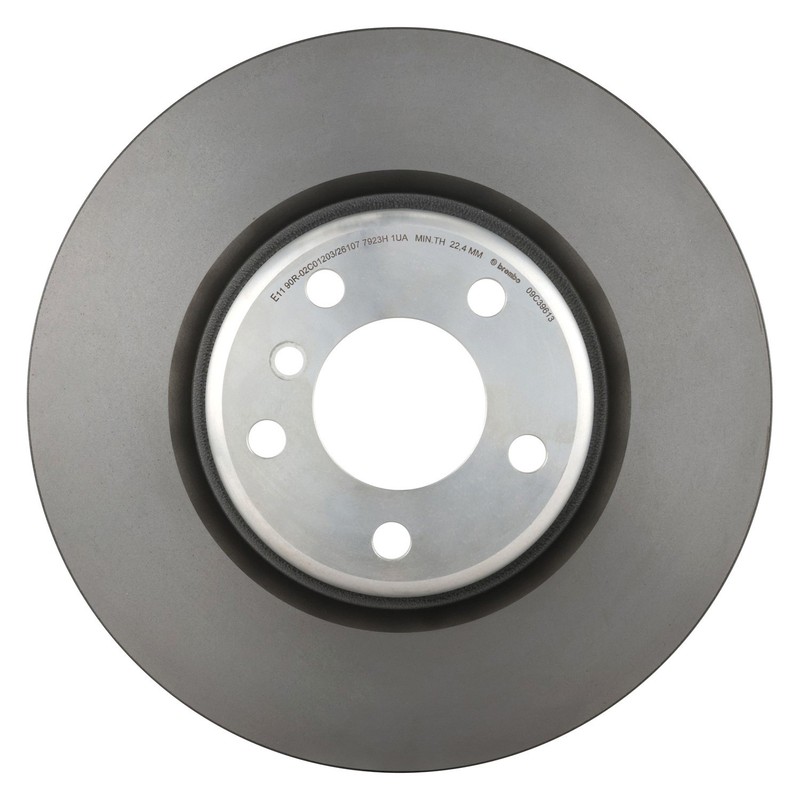 For BMW M240i xDrive 17-21 Brembo Replacement Plain Vented Rear Brake Rotor gallery
