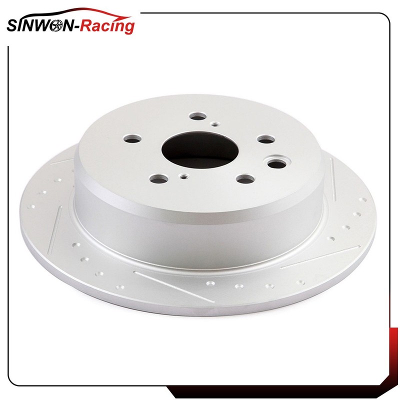 Rear 291 mm Brake Discs Rotors Ceramic Pads For 06 - 12 Lexus IS250 2.5V6 4WD gallery