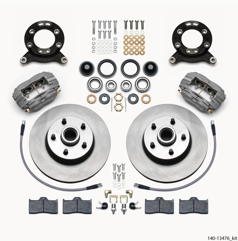 Wilwood Brakes 140-13476 Disc Brake Caliper / Rotor / Pad Kit