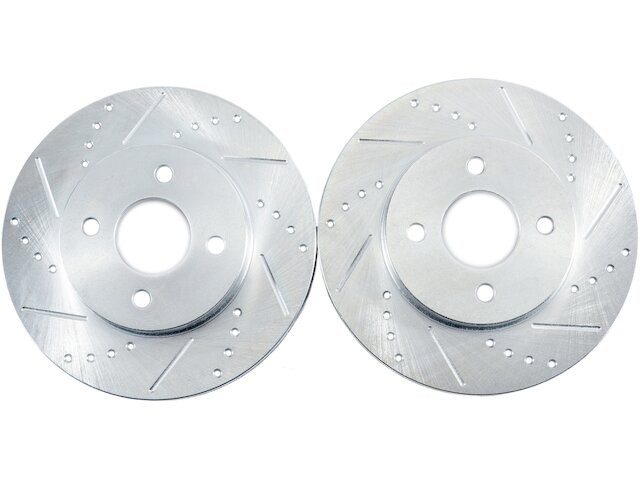 Detroit Axle 43RC32C Front Brake Rotor Set Fits 1993-2002 Toyota Corolla