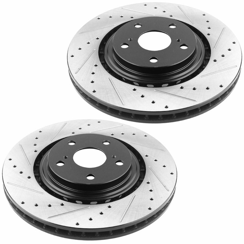 Front Brake Rotors And Ceramic Pads For RX350 RX450H Toyota Sienna Highlander gallery