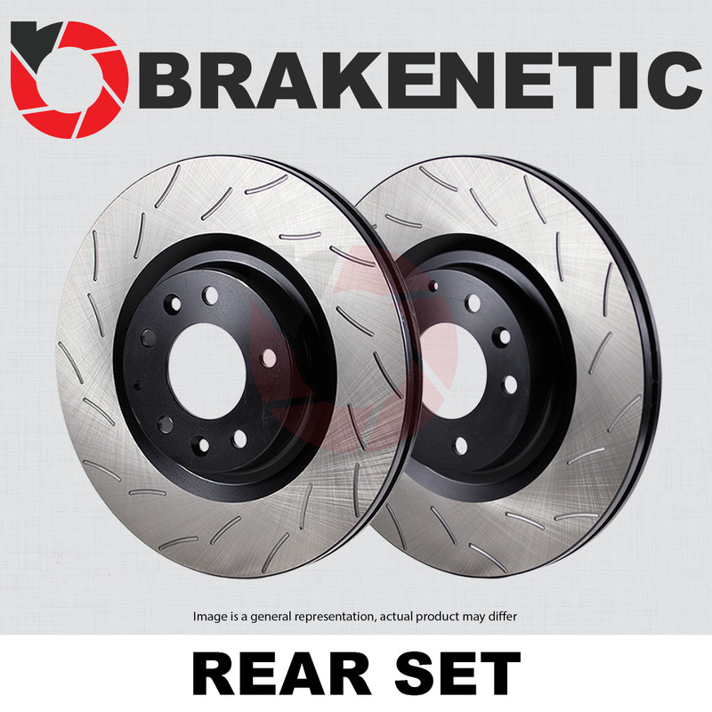REAR SET BRAKENETIC Premium RS Slotted Brake Disc Rotors BNP44120.RS