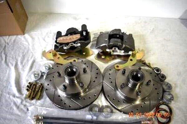 1959 1960 CHEVY EL CAMINO DISC BRAKES FITS 14″ STOCK+13 WHEELS ZERO OFFSET BEST