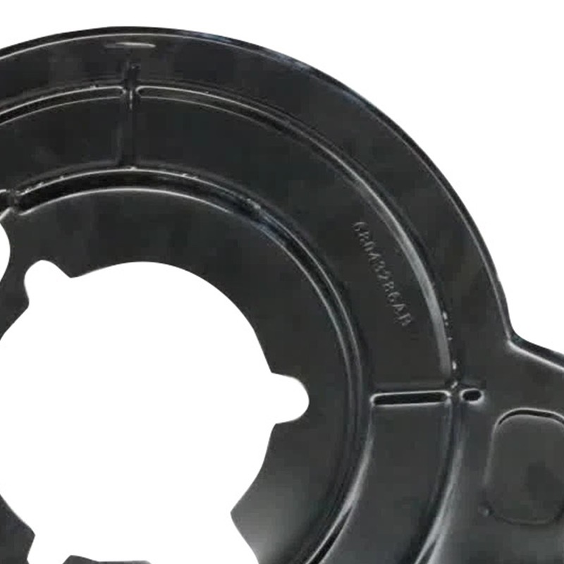 Left & Right Brake Dust Shield 68043286AB Fit Jeep Wrangler JK 2007-2018 Black gallery