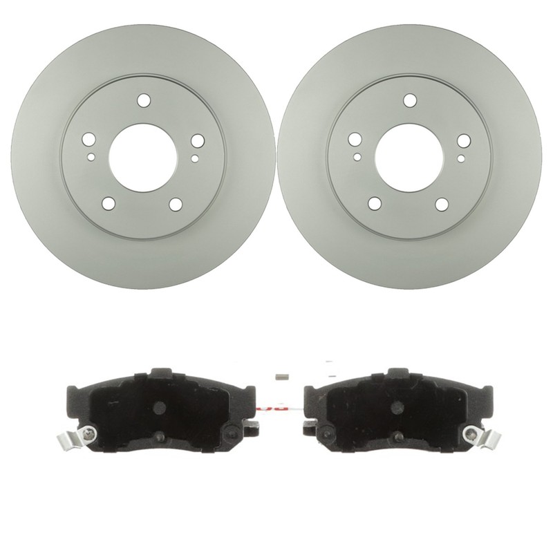 Bosch Rear Disc Brake Rotors & Ceramic Brake Pads Kit for I30 Maxima 3.0L V6