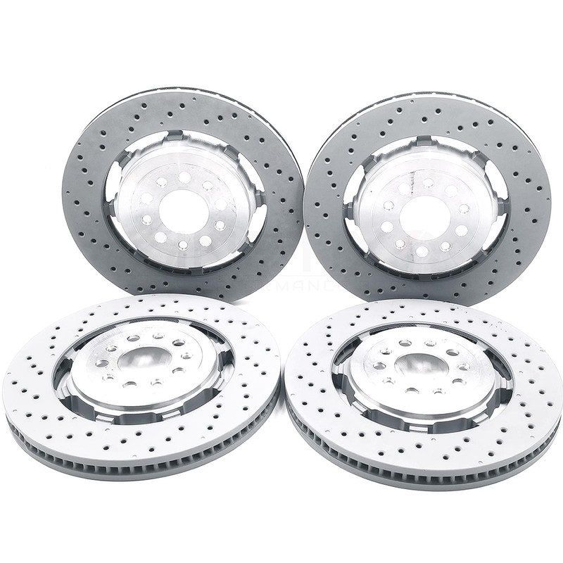 FOR ALFA ROMEO STELVIO QUADRIFOGLIO 2.9 FRONT REAR BRAKE DISCS 360mm 350mm