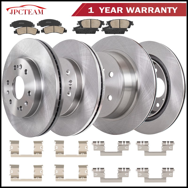 New 330mm Front Rear Rotors&Brake Pads Fits Escalade Sierra 1500 Yukon