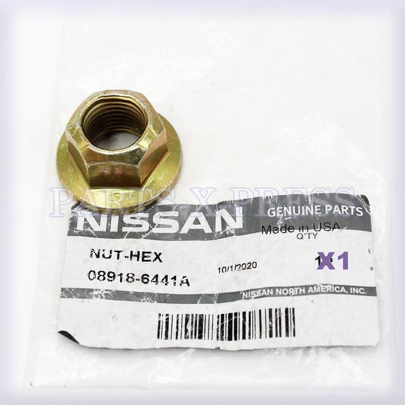 GENUINE NISSAN ARMADA INFINITI REAR SUSPENSION LOWER CONTROL ARM NUT 08918-6441A