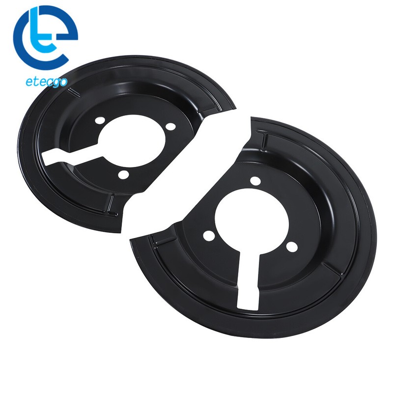 2x Brake Backing Plate-Dust Shield Front For 2011-2019 Ram 1500 4.7L 924-684