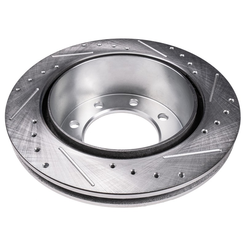 Front Rear Drilled Brake Rotors Kit for 2012 - 2021 Nissan NV2500 NV3500 NV1500 gallery