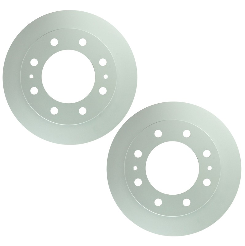 Bosch QuietCast Pair Set 2 Front 325mm 8 Lugs Disc Brake Rotor For Chevrolet GMC