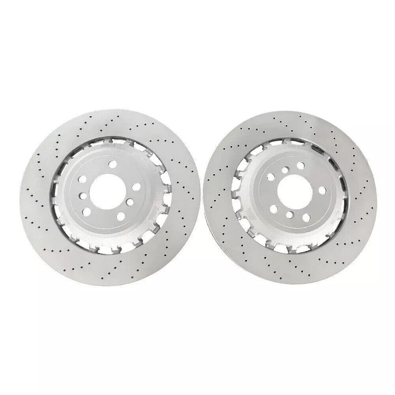 New For BMW F06 F10 F12 M5 M6 Front & Rear Vented & Drilled Disc Brake Rotors US gallery