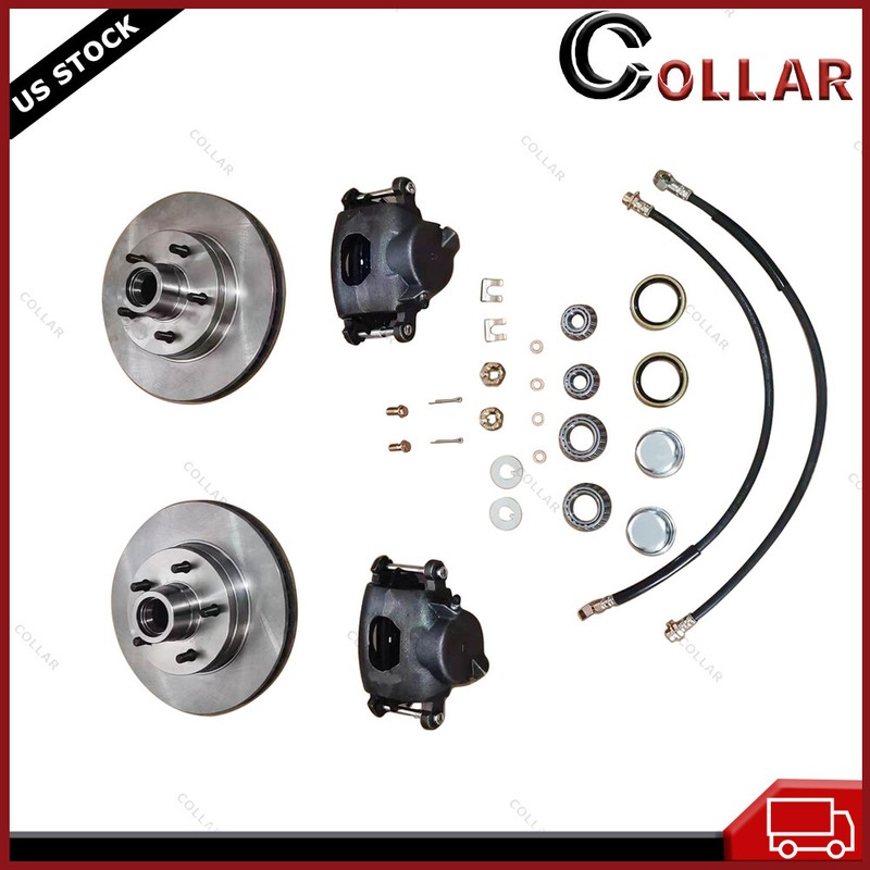 For 1973-87 Chevy C10 5 Lug Squarebody Disc Brake Spindle Components 1.25″ Rotor