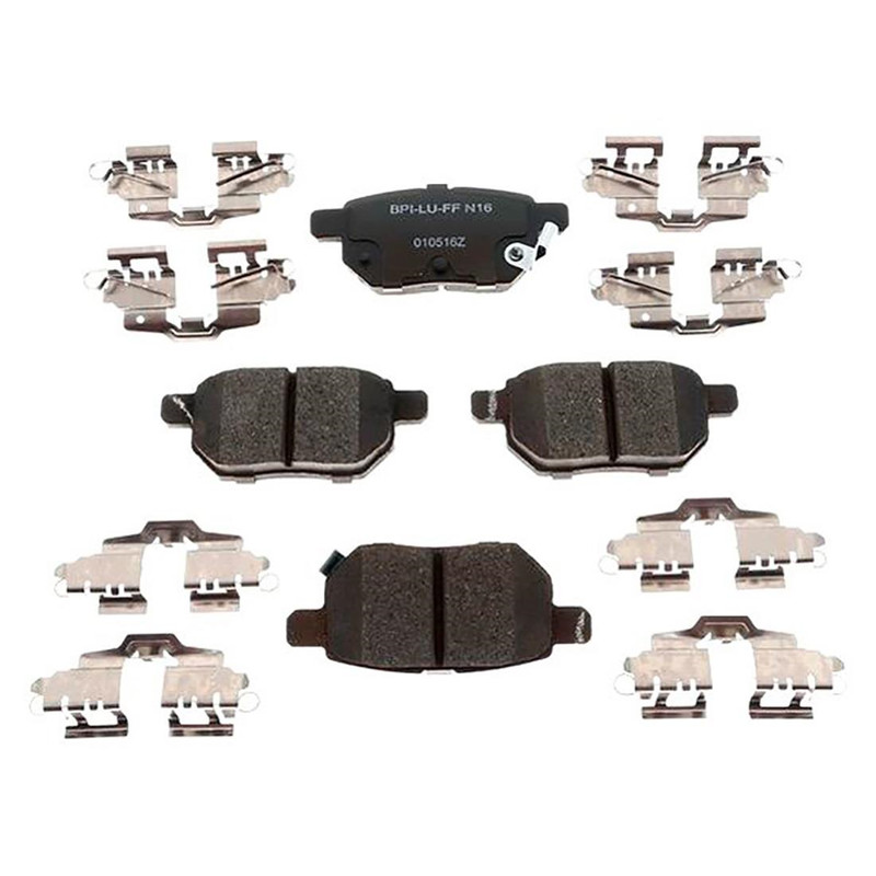 For 2014-2017 Lexus CT200h Front Rear Brake Rotors & Ceramic Brake Pads gallery