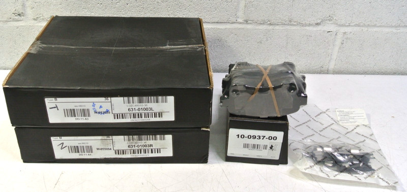 DFC Brake Rotors Drilled & Slotted & Brakes Front Right And Left 631-01003L/R