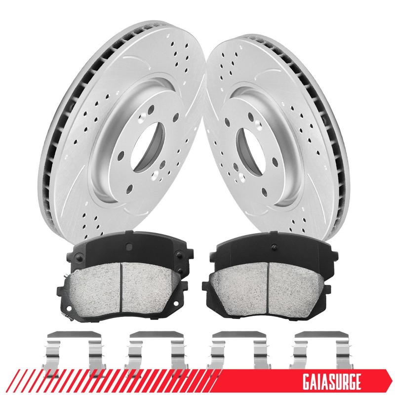 300mm Front Disc Rotors Ceramic Brake Pad for Kia Sportage/Hyundai Tucson 5LUG