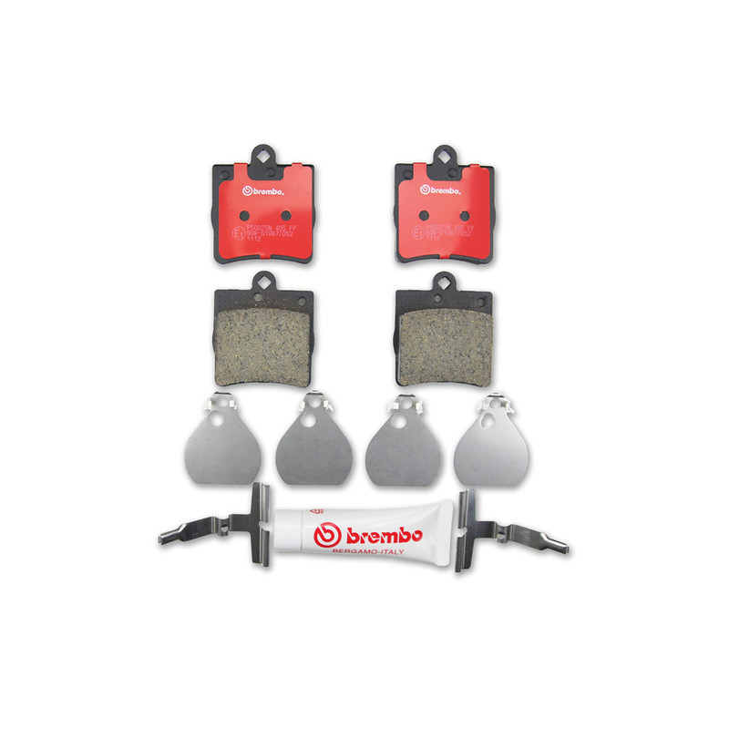 Rear Brake Pads and Disc Rotors Set Fits Chrysler Crossfire 3.2L gallery