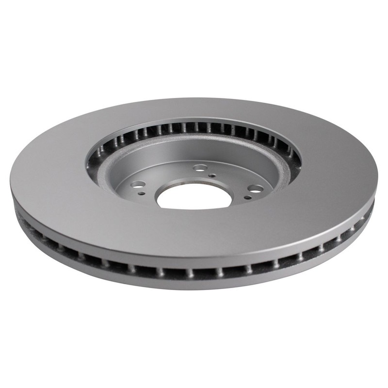 TRQ Front & Rear Ceramic Brake Pad & Coated Rotor Kit LH & RH Sides w/Chemicals gallery