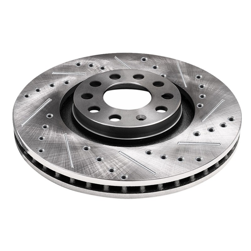 Front Drilled Slotted Disc Brake Rotor for Audi Allroad Quattro S4 A6 A4 Quattro gallery