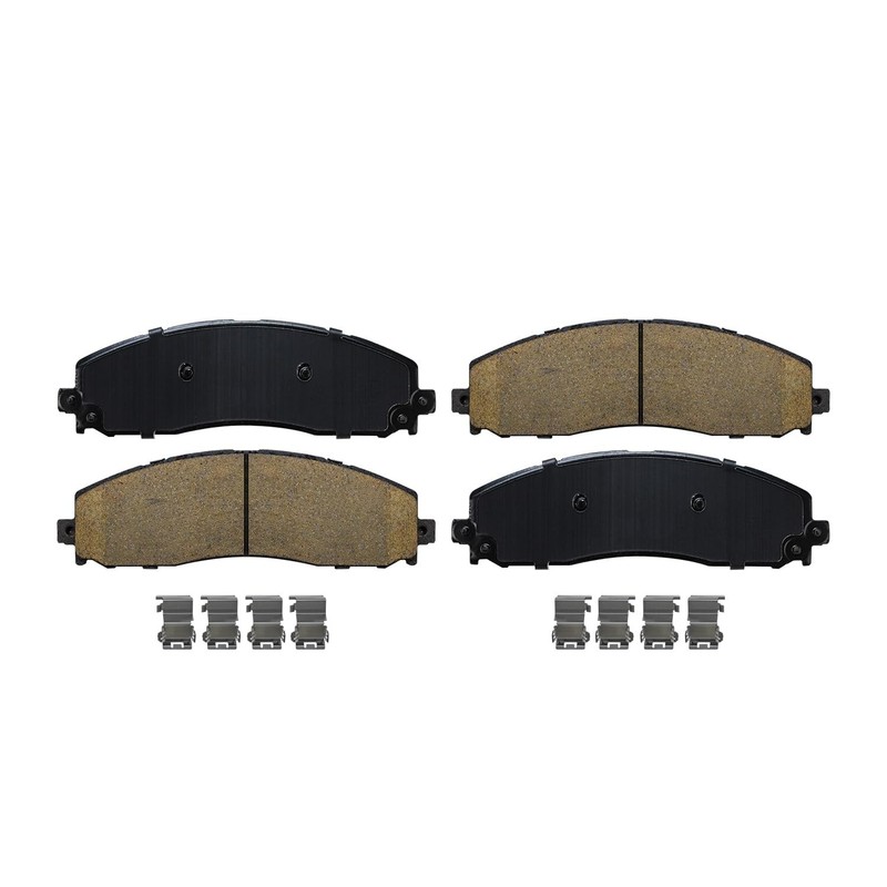 4WD Front Rear Drilled Rotor Brake Pad for 2013-2021 Ford F-250 F-350 Super Duty gallery