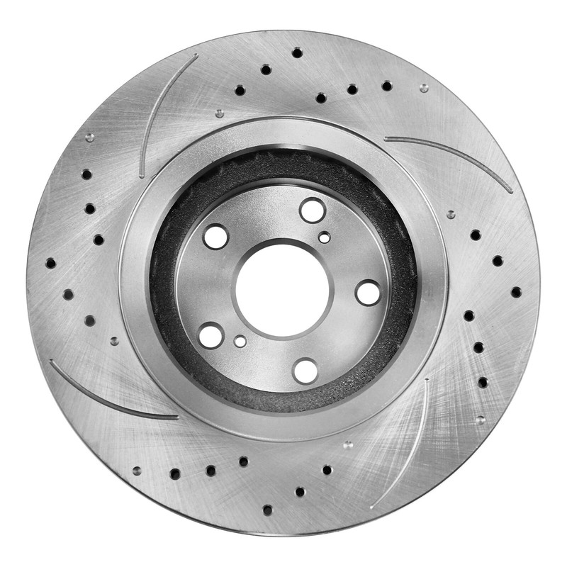 Front Drilled Rotors Ceramic Pads for 2011-2020 Toyota Sienna 08-19 Highlander gallery