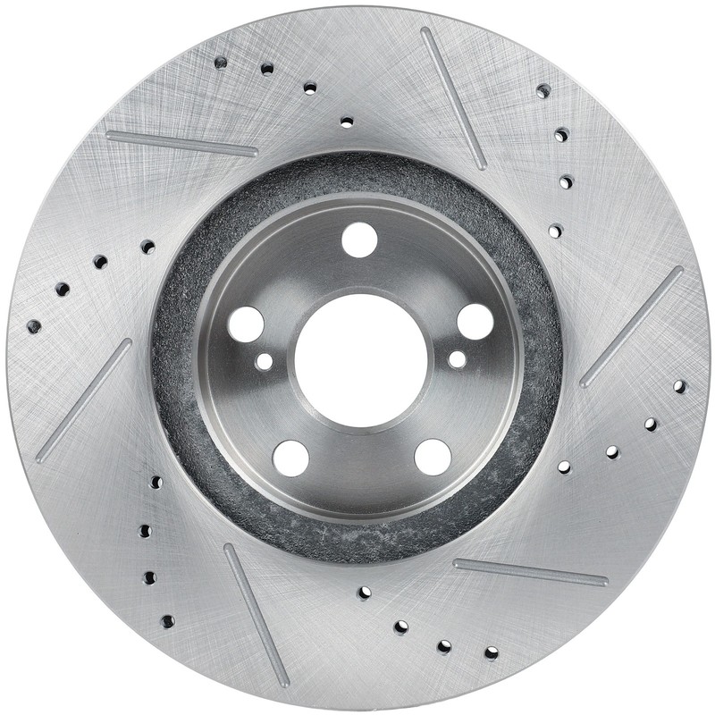 12X For Scion Tc 2005 - 2009 2010 Front & Rear Slotted Brake Rotors Ceramic Pads gallery
