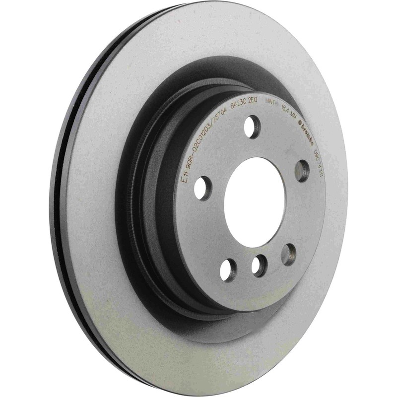 2-BREMBO REAR Brake Disc Rotor +PAD Kit For BMW 2016-2022 X1 /2018-2023 (X2 28i) gallery