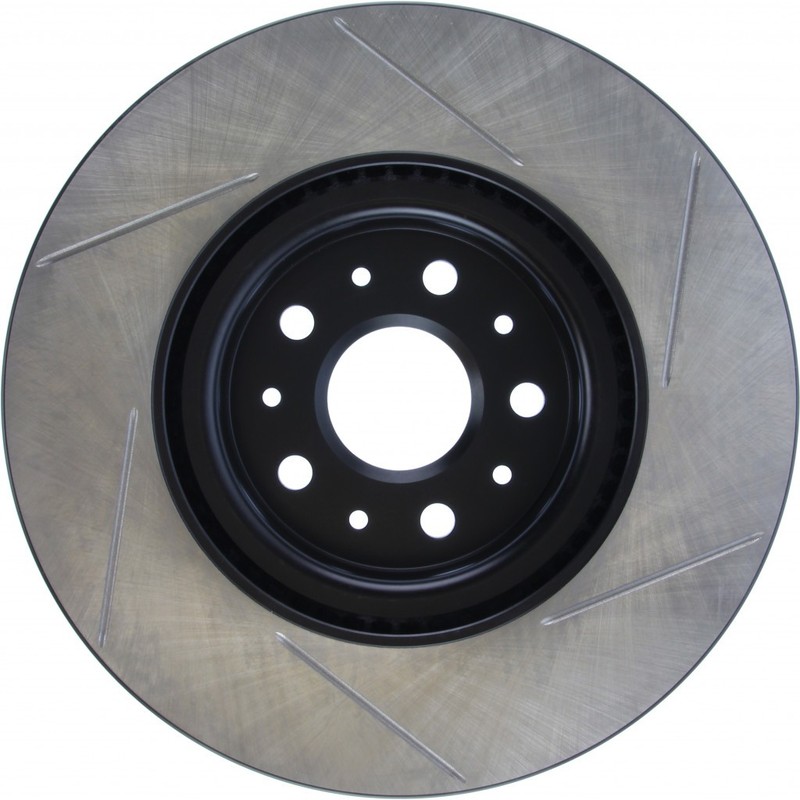 StopTech For Cadillac CT6 2016-2018 Brake Rotor Slotted - Front Passenger Side gallery
