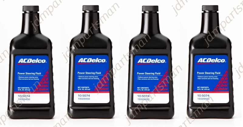 ACDelco 10-5074 Power Steering Fluid 16oz (Pack of 4) for Chevorlet GMC Cadillac