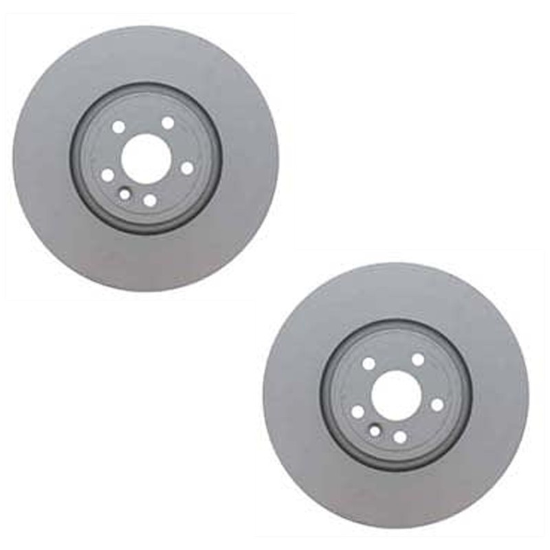 SET-ZCZ290227020-2 Zimmermann Brake Discs 2-Wheel Set Front for Land Rover XE XF