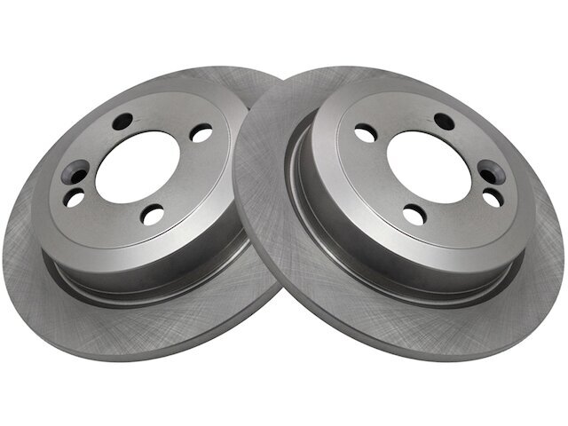 TRQ 81PJ36R Rear Brake Rotor Set Fits 2007-2015 Mini Cooper