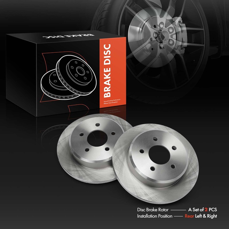 New Front Disc Brake Rotor for Jeep Liberty 2008 2009 2010 2011 2012 Dodge Nitro gallery